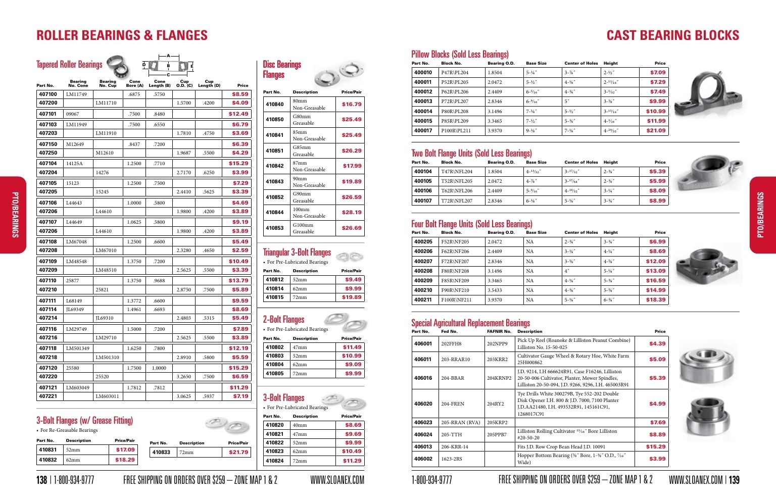 Sloan Express Agricultural Parts Catalog Weekly Ad January 1 - December 31, 2026