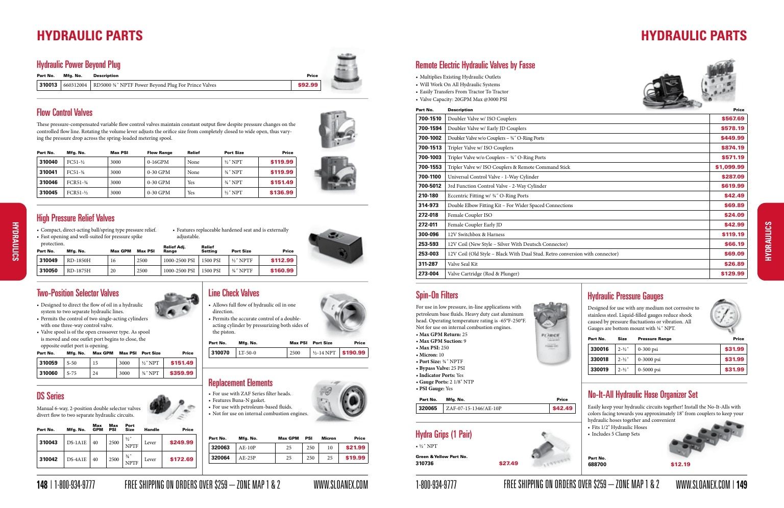Sloan Express Agricultural Parts Catalog Weekly Ad January 1 - December 31, 2026