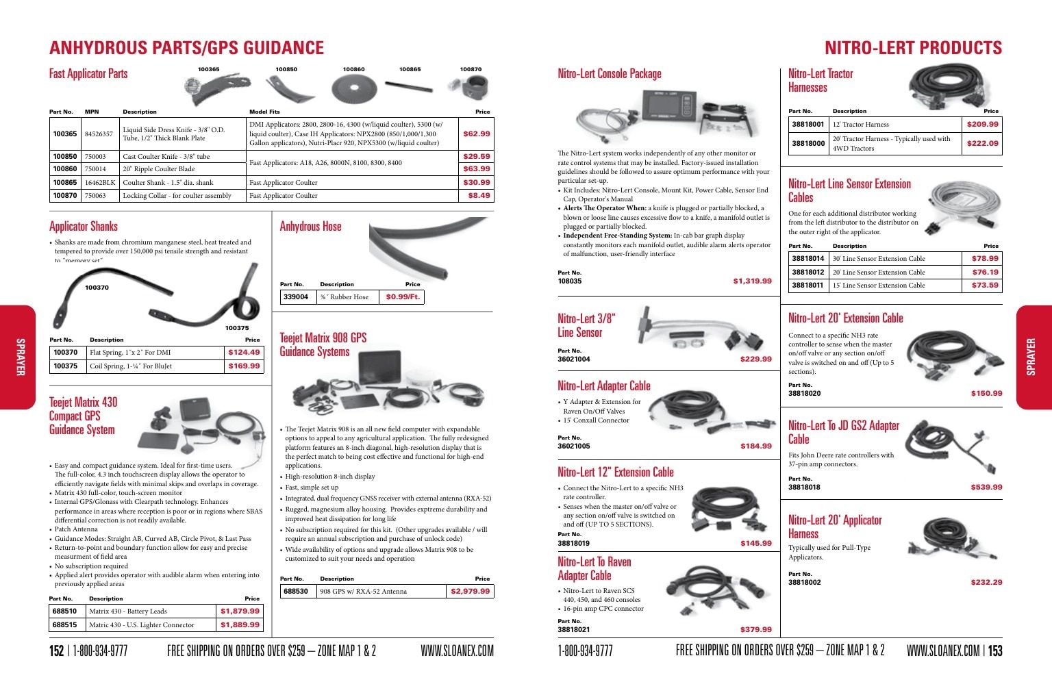 Sloan Express Agricultural Parts Catalog Weekly Ad January 1 - December 31, 2026