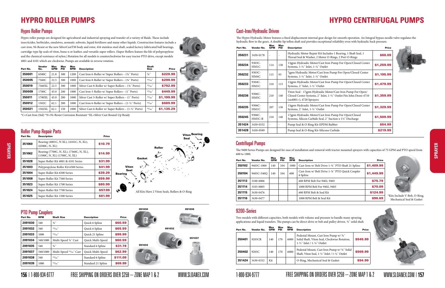 Sloan Express Agricultural Parts Catalog Weekly Ad January 1 - December 31, 2026