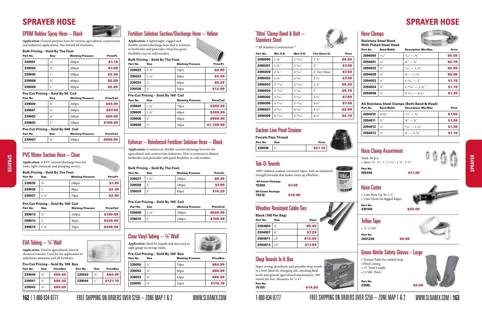 Sloan Express Agricultural Parts Catalog Weekly Ad January 1 - December 31, 2026