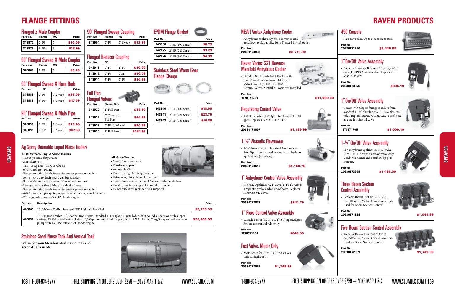 Sloan Express Agricultural Parts Catalog Weekly Ad January 1 - December 31, 2026