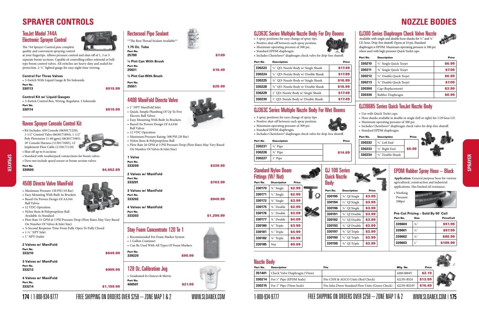 Sloan Express Agricultural Parts Catalog Weekly Ad January 1 - December 31, 2026