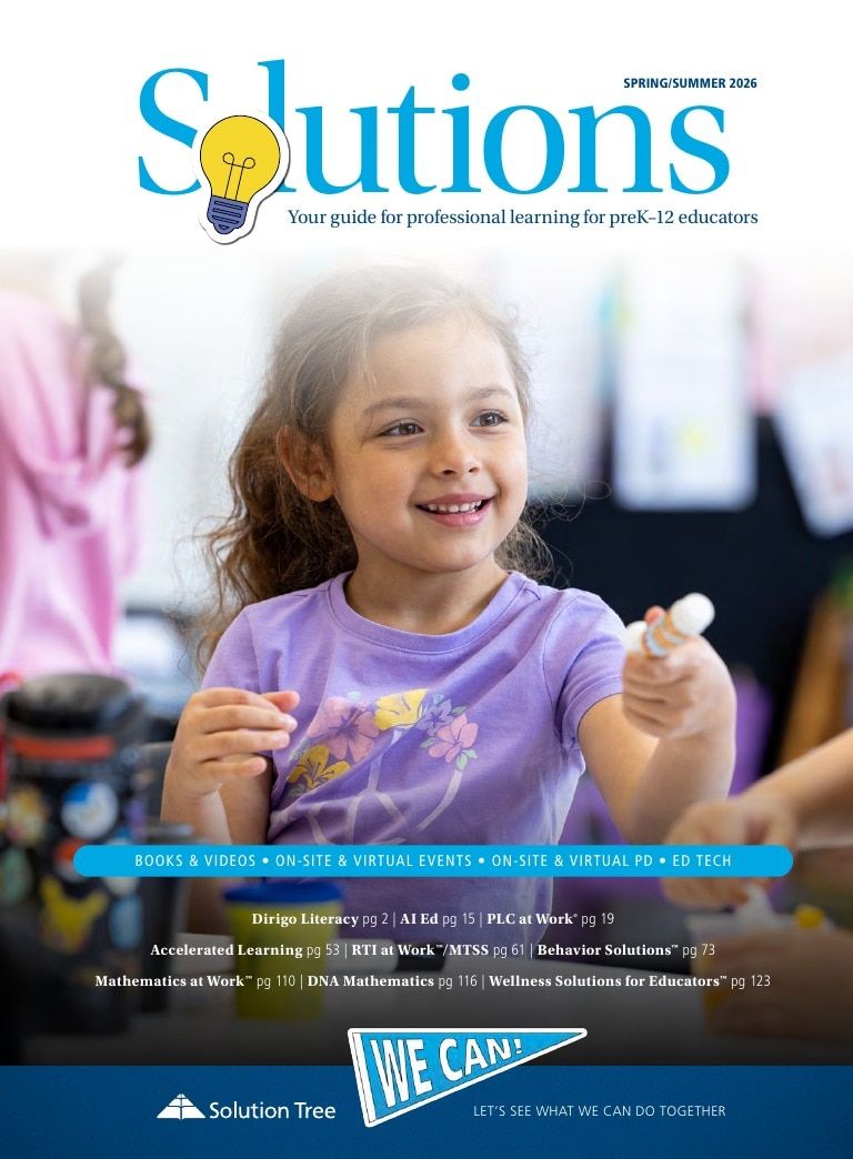 Solution Tree Education Resources Catalog Weekly Ad January 1 - December 31, 2026