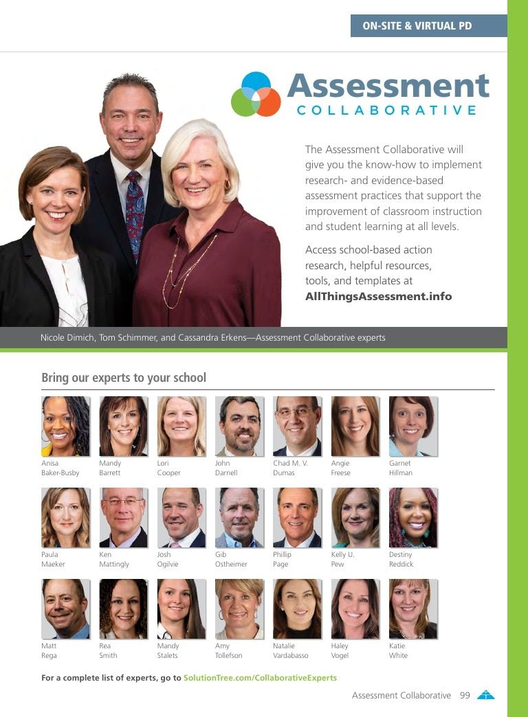 Solution Tree Education Resources Catalog Weekly Ad January 1 - December 31, 2026