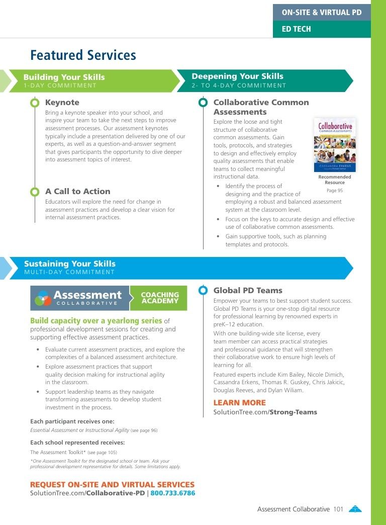 Solution Tree Education Resources Catalog Weekly Ad January 1 - December 31, 2026