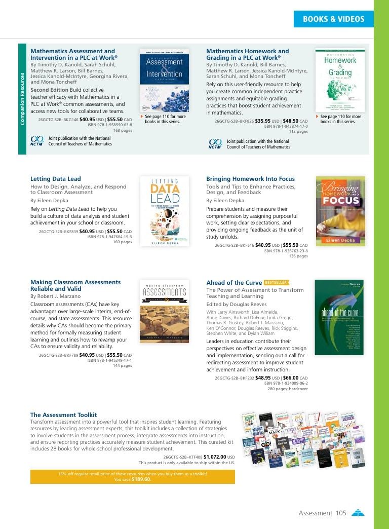Solution Tree Education Resources Catalog Weekly Ad January 1 - December 31, 2026