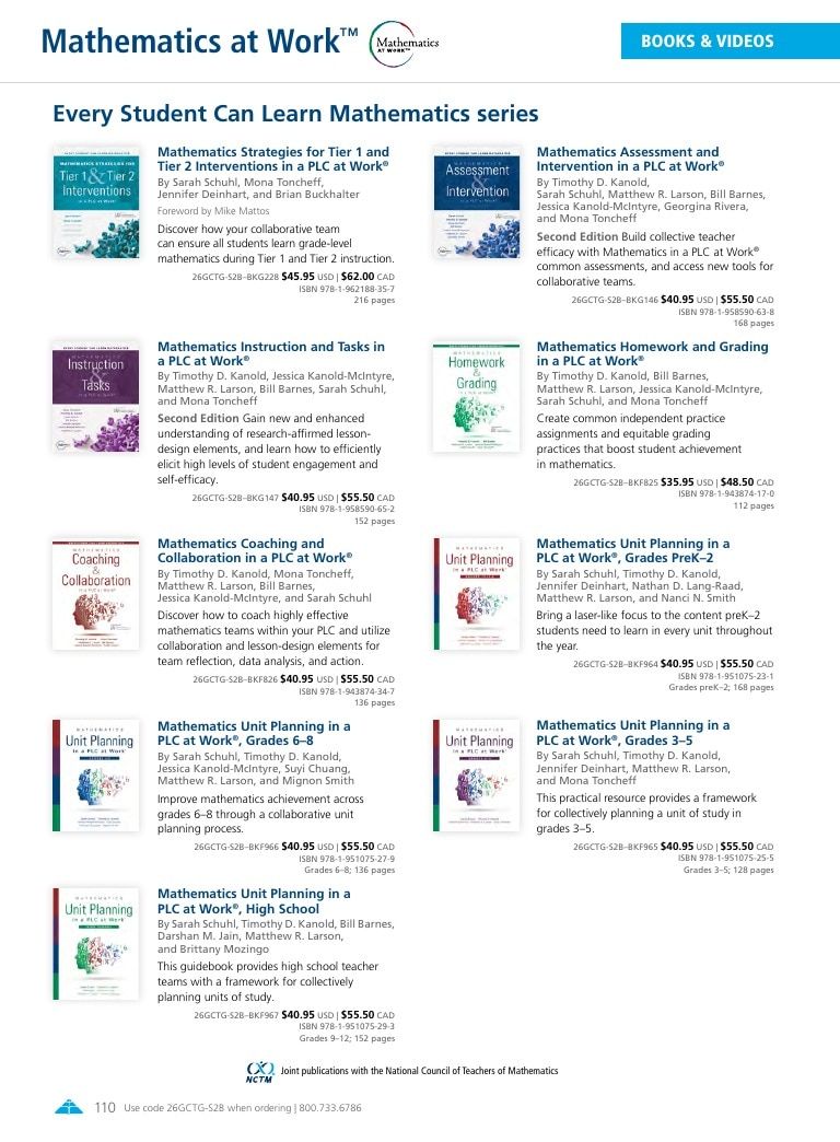 Solution Tree Education Resources Catalog Weekly Ad January 1 - December 31, 2026
