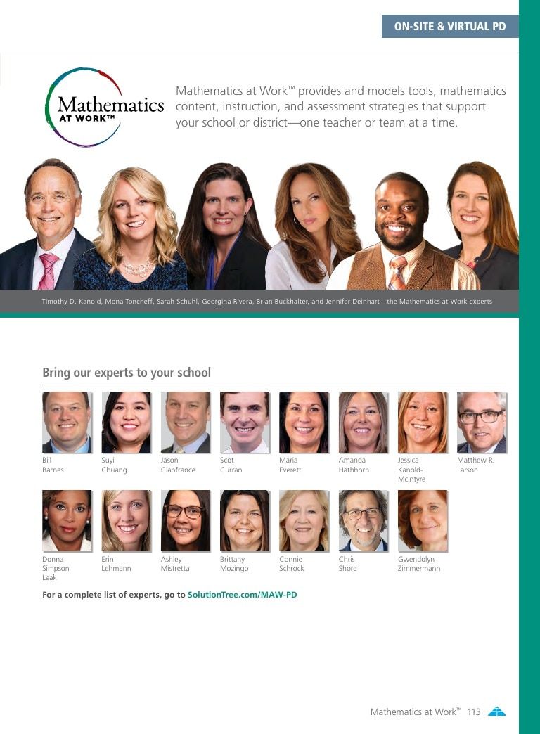 Solution Tree Education Resources Catalog Weekly Ad January 1 - December 31, 2026
