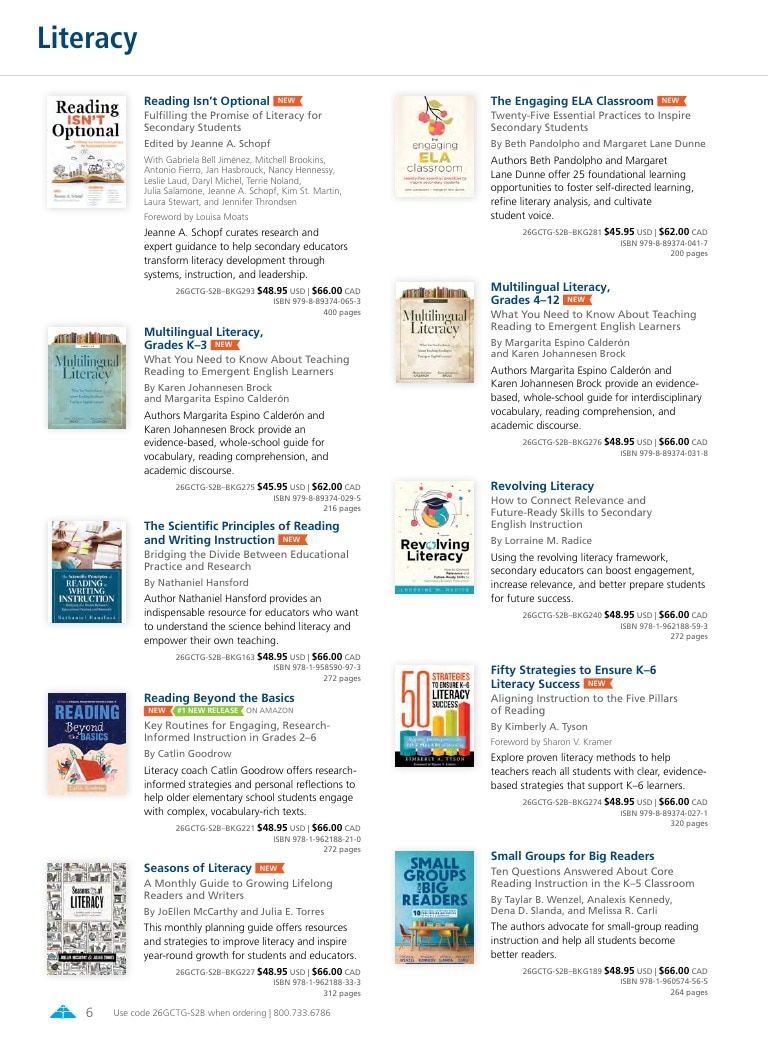 Solution Tree Education Resources Catalog Weekly Ad January 1 - December 31, 2026