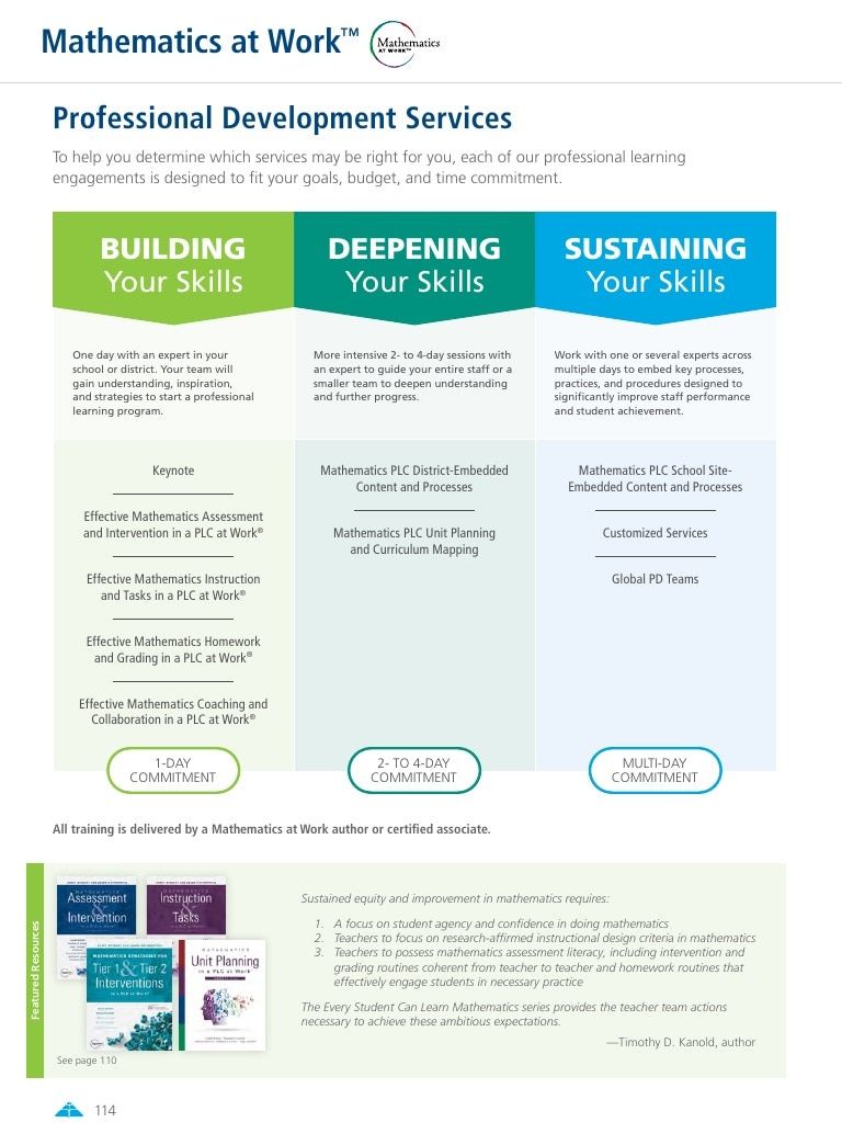 Solution Tree Education Resources Catalog Weekly Ad January 1 - December 31, 2026