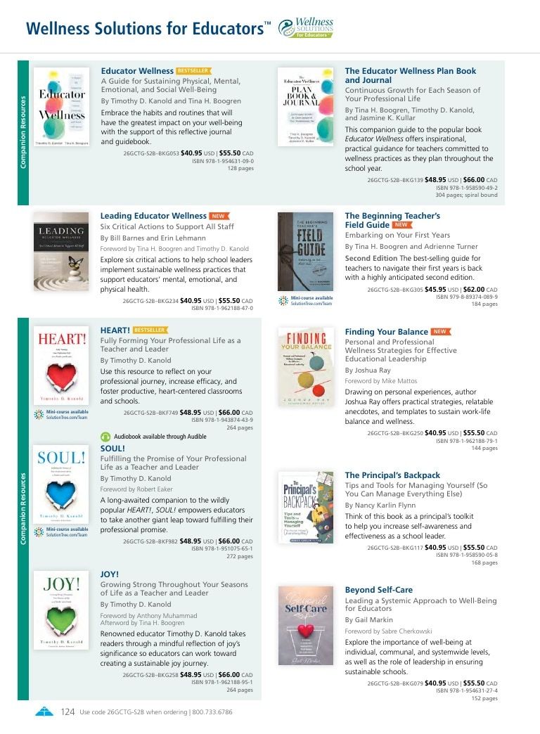 Solution Tree Education Resources Catalog Weekly Ad January 1 - December 31, 2026