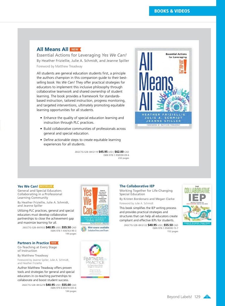 Solution Tree Education Resources Catalog Weekly Ad January 1 - December 31, 2026