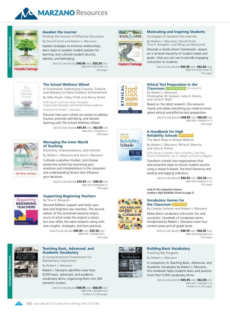 Solution Tree Education Resources Catalog Weekly Ad January 1 - December 31, 2026