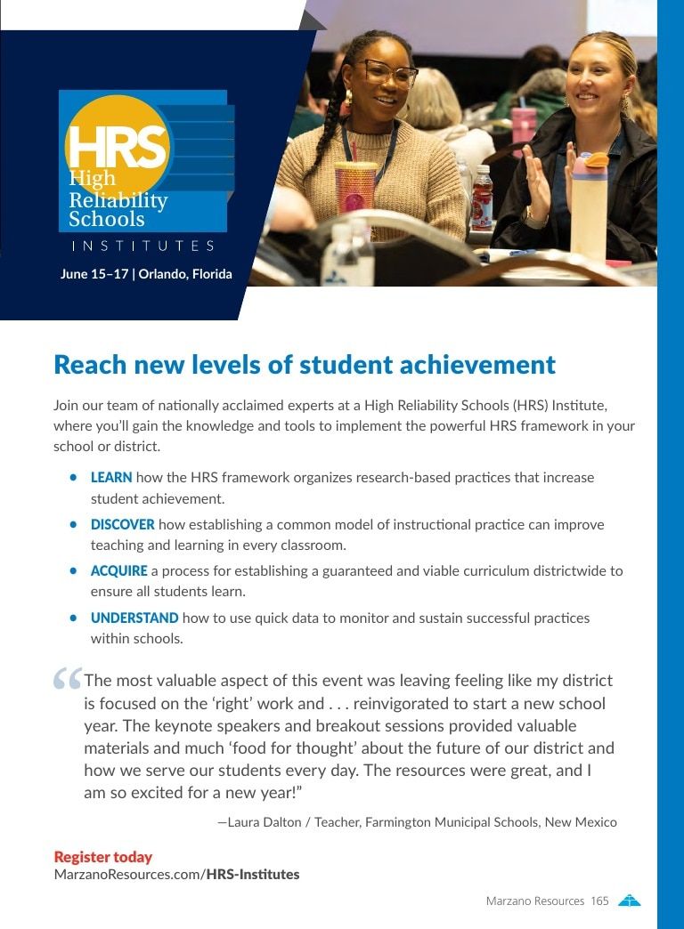 Solution Tree Education Resources Catalog Weekly Ad January 1 - December 31, 2026