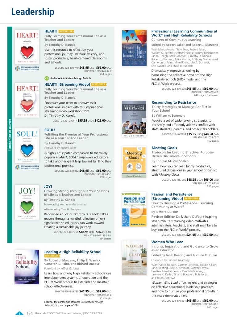 Solution Tree Education Resources Catalog Weekly Ad January 1 - December 31, 2026