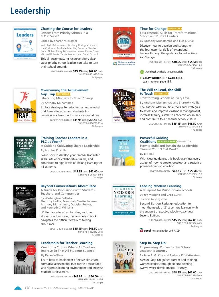Solution Tree Education Resources Catalog Weekly Ad January 1 - December 31, 2026
