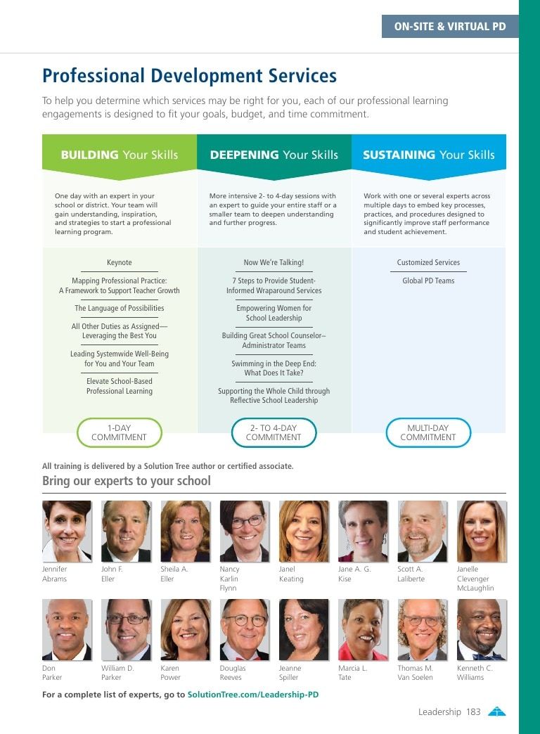 Solution Tree Education Resources Catalog Weekly Ad January 1 - December 31, 2026