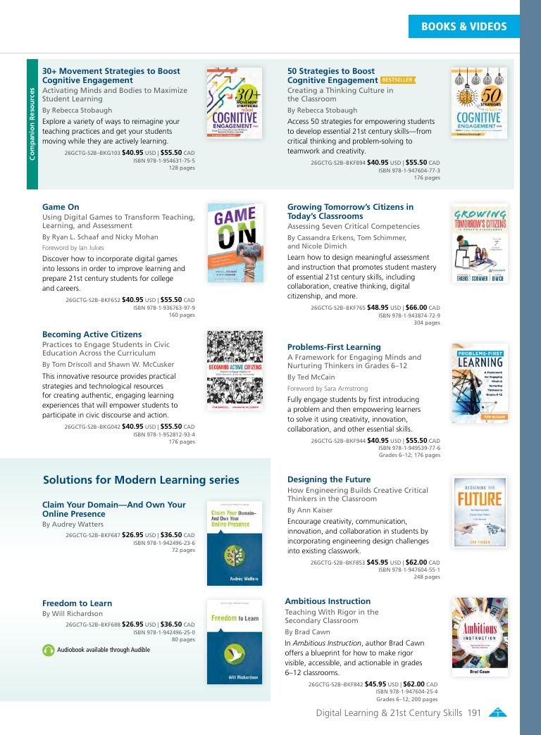 Solution Tree Education Resources Catalog Weekly Ad January 1 - December 31, 2026