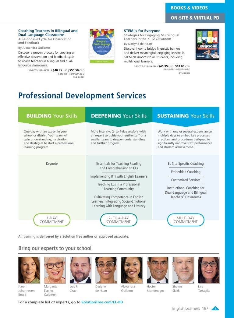 Solution Tree Education Resources Catalog Weekly Ad January 1 - December 31, 2026