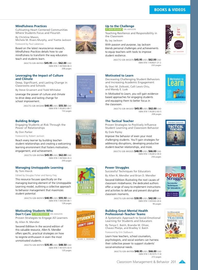 Solution Tree Education Resources Catalog Weekly Ad January 1 - December 31, 2026