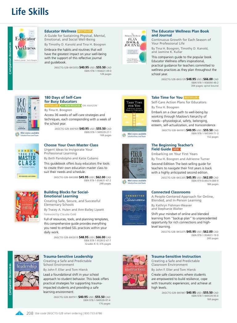 Solution Tree Education Resources Catalog Weekly Ad January 1 - December 31, 2026