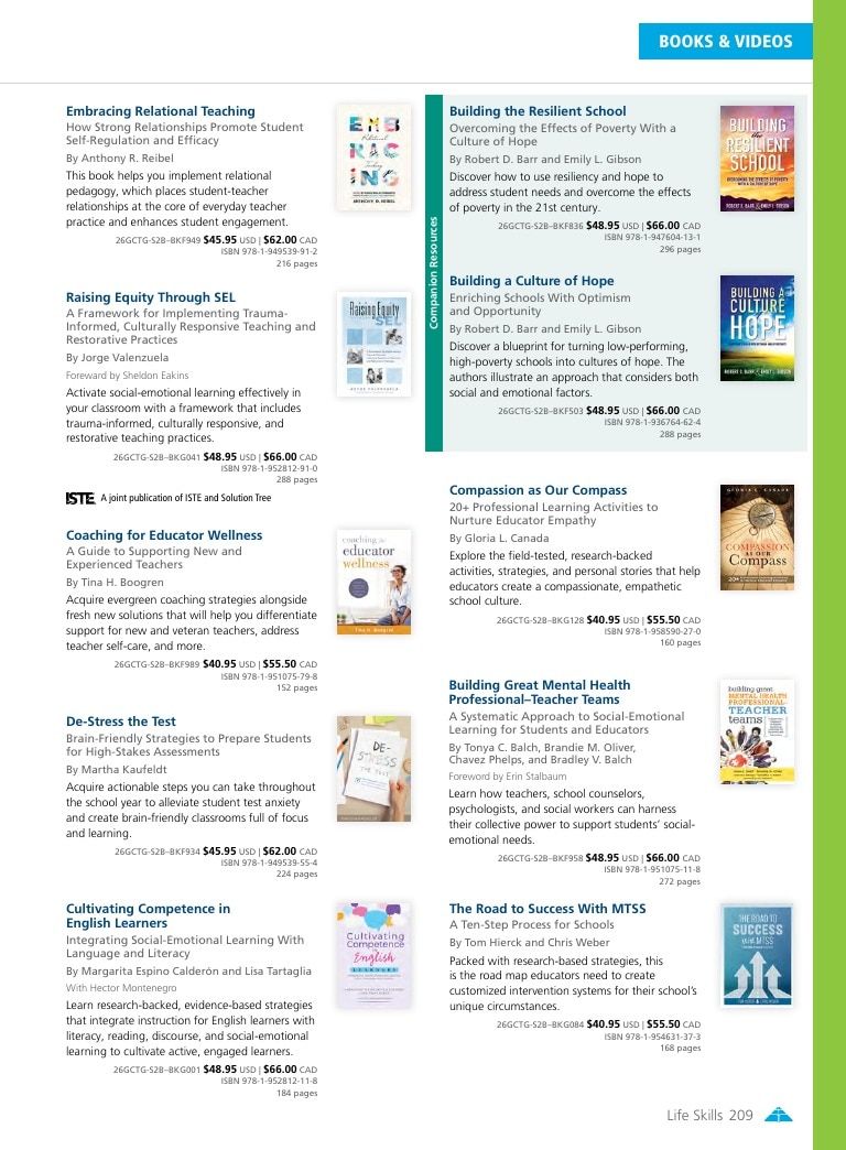 Solution Tree Education Resources Catalog Weekly Ad January 1 - December 31, 2026