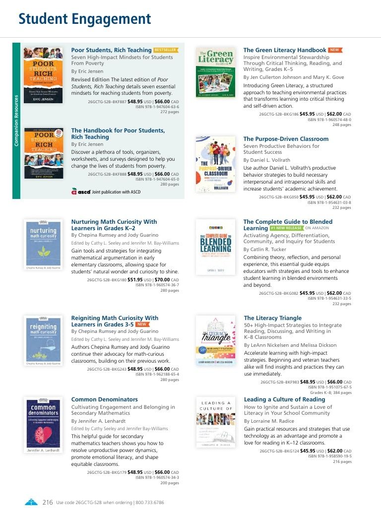 Solution Tree Education Resources Catalog Weekly Ad January 1 - December 31, 2026