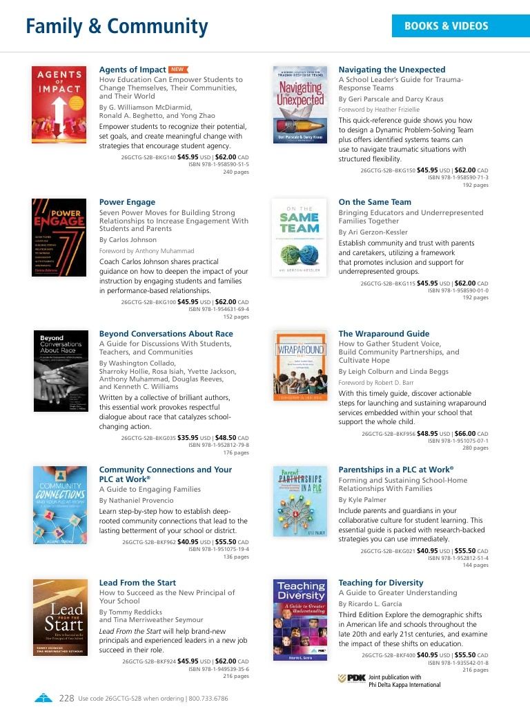 Solution Tree Education Resources Catalog Weekly Ad January 1 - December 31, 2026