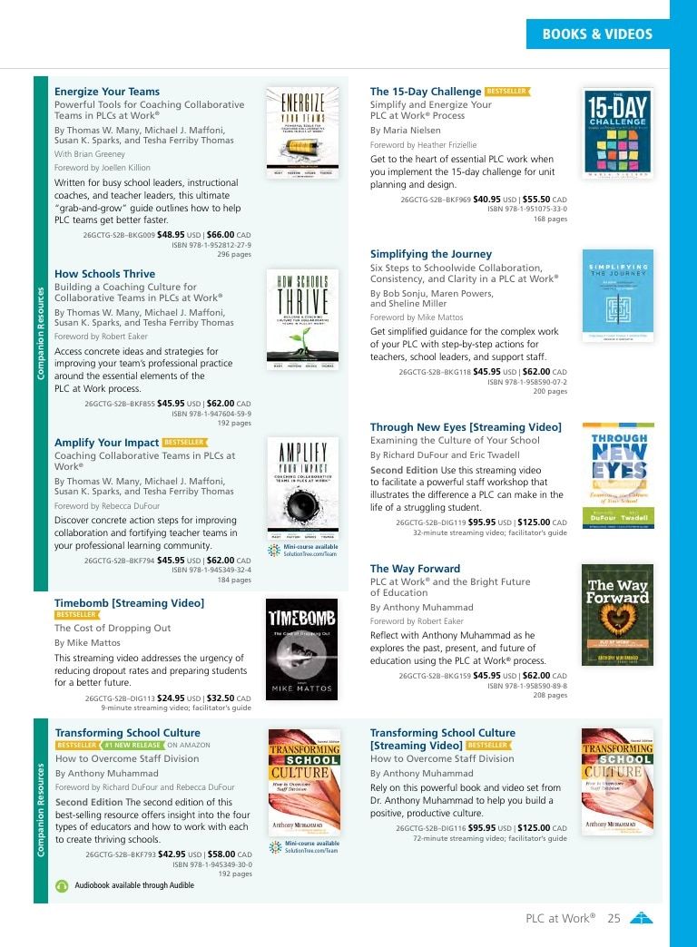 Solution Tree Education Resources Catalog Weekly Ad January 1 - December 31, 2026