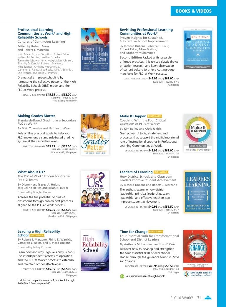 Solution Tree Education Resources Catalog Weekly Ad January 1 - December 31, 2026