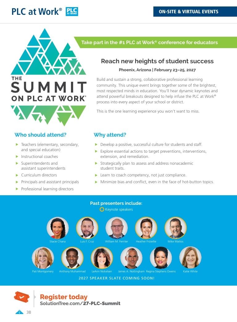 Solution Tree Education Resources Catalog Weekly Ad January 1 - December 31, 2026