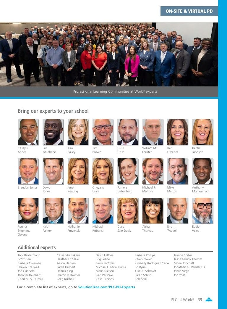 Solution Tree Education Resources Catalog Weekly Ad January 1 - December 31, 2026