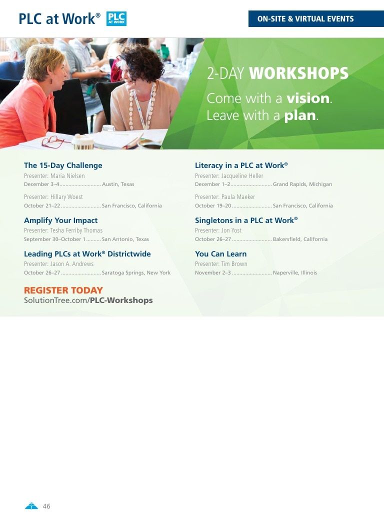 Solution Tree Education Resources Catalog Weekly Ad January 1 - December 31, 2026