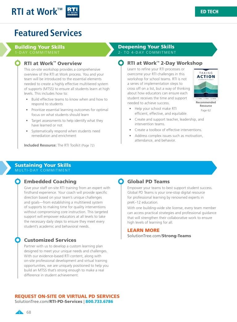 Solution Tree Education Resources Catalog Weekly Ad January 1 - December 31, 2026