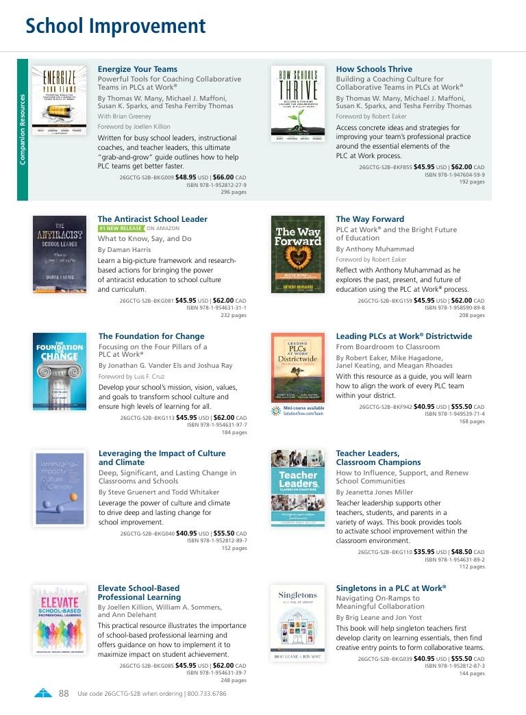 Solution Tree Education Resources Catalog Weekly Ad January 1 - December 31, 2026
