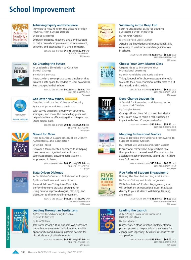 Solution Tree Education Resources Catalog Weekly Ad January 1 - December 31, 2026