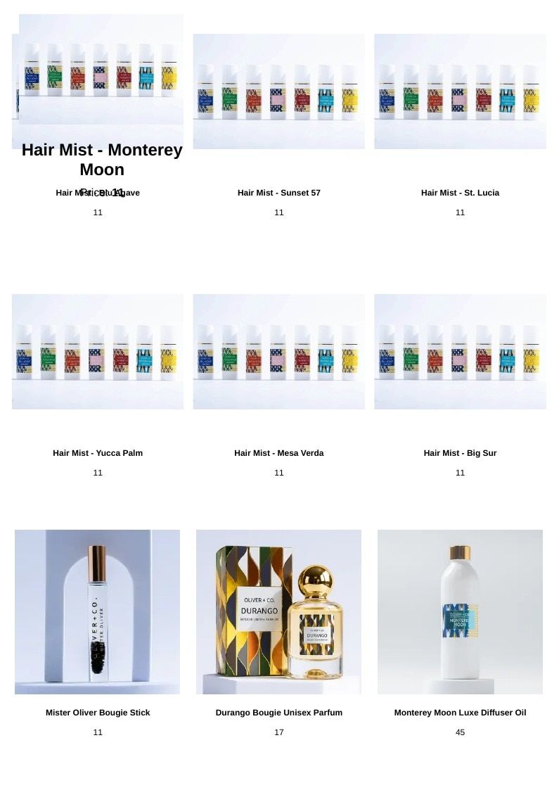 Southern Brand Partners Oliver and Co Products Catalog Weekly Ad January 1 - December 31, 2026