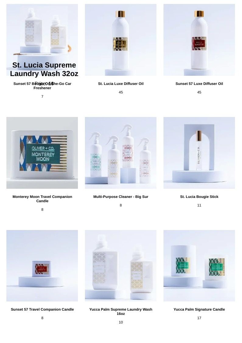 Southern Brand Partners Oliver and Co Products Catalog Weekly Ad January 1 - December 31, 2026