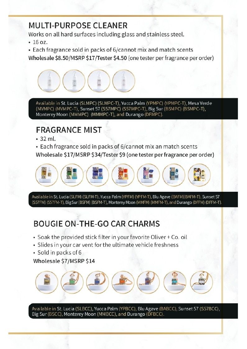 Southern Brand Partners Oliver and Co Products Catalog Weekly Ad January 1 - December 31, 2026