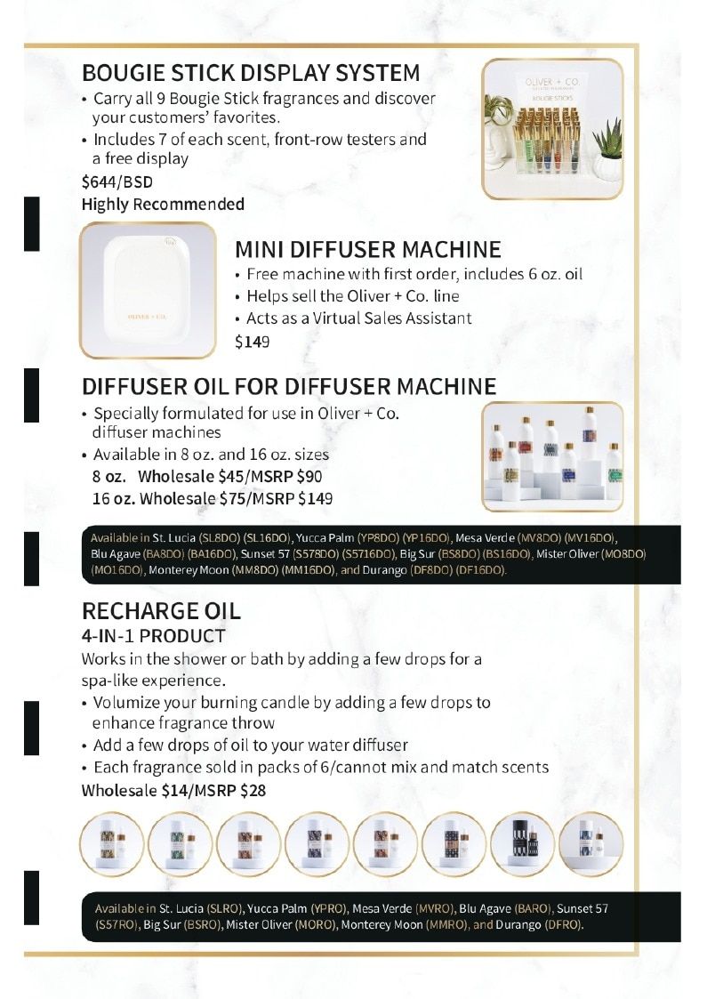 Southern Brand Partners Oliver and Co Products Catalog Weekly Ad January 1 - December 31, 2026