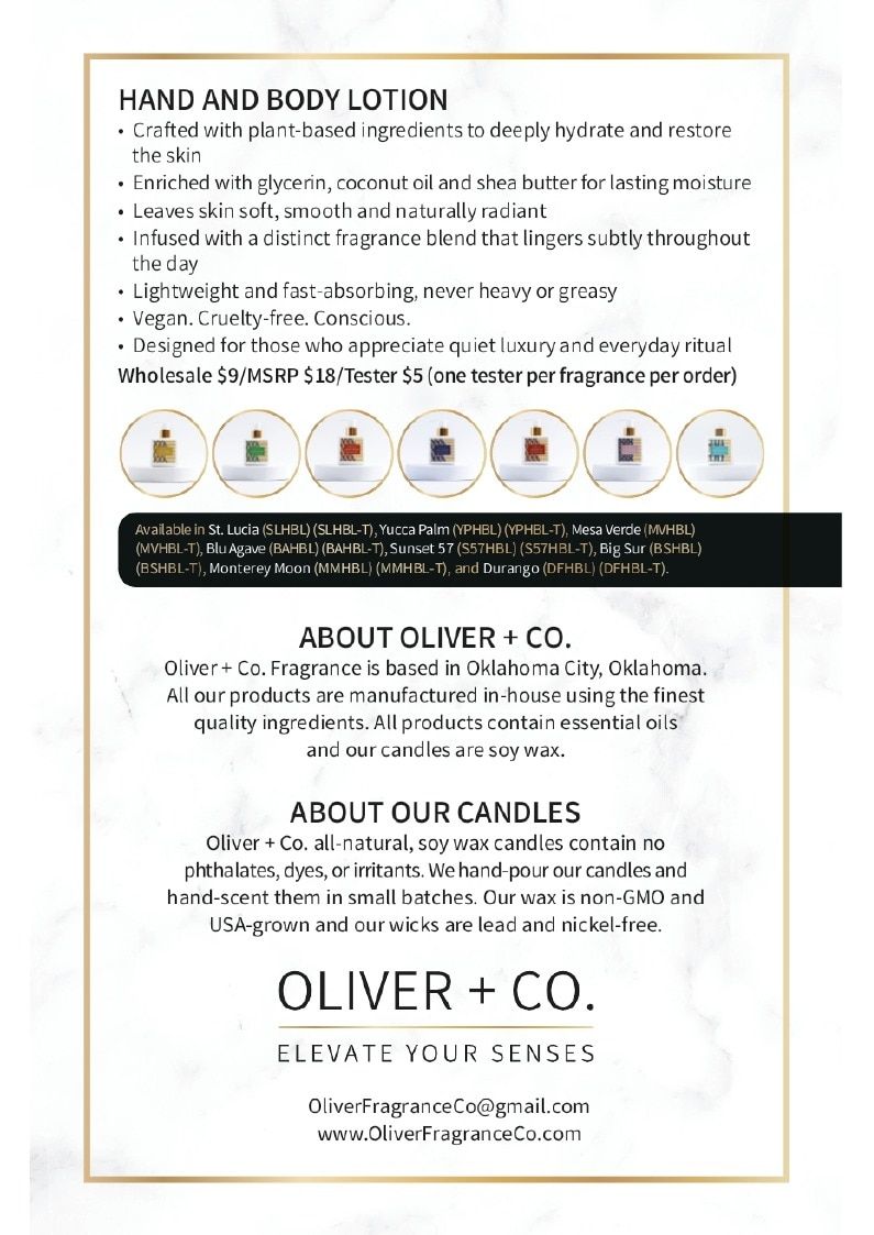 Southern Brand Partners Oliver and Co Products Catalog Weekly Ad January 1 - December 31, 2026