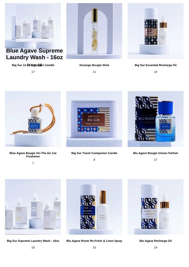 Southern Brand Partners Oliver and Co Products Catalog Weekly Ad January 1 - December 31, 2026