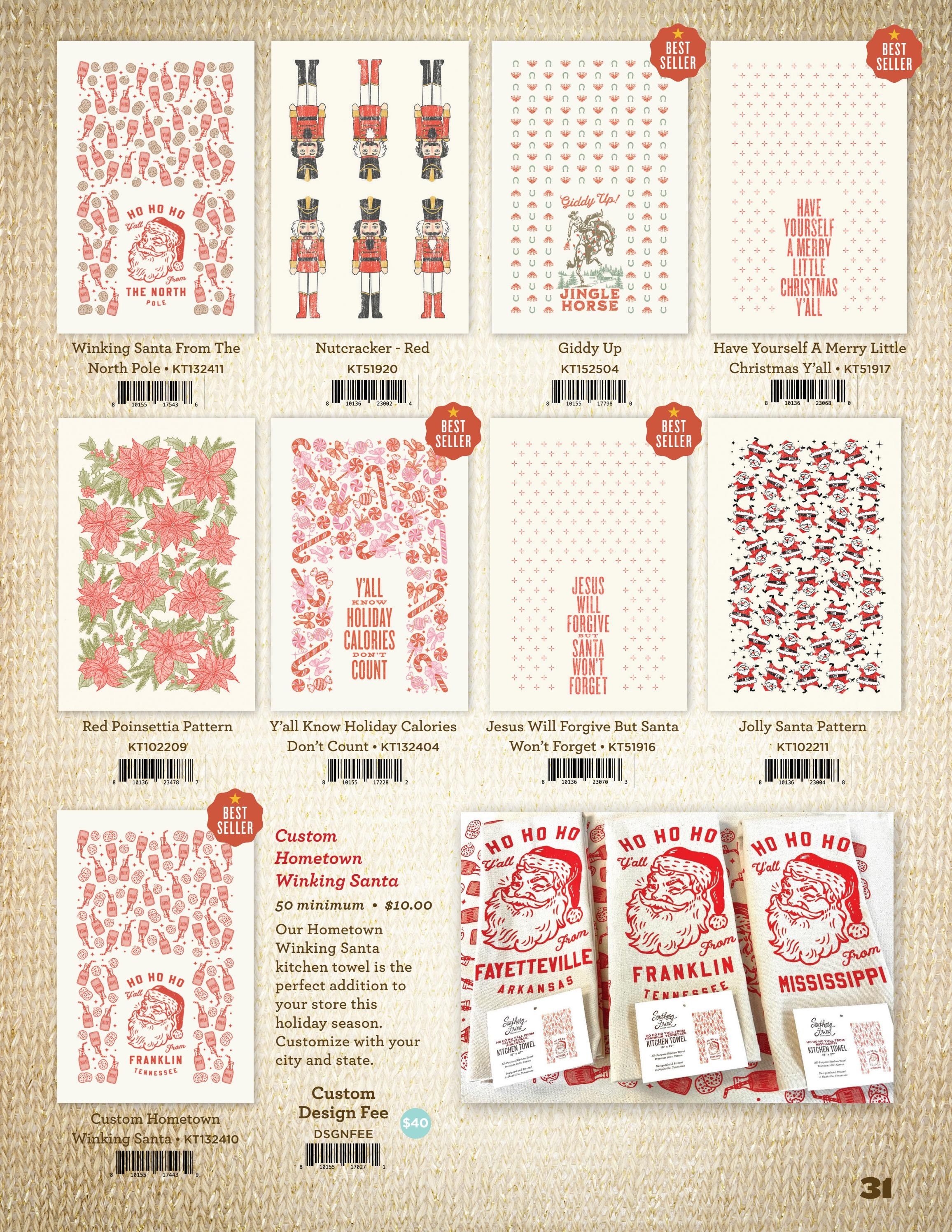 Southern Fried Design Barn Fall Collegiate Gifts Catalog Weekly Ad January 1 - December 31, 2026