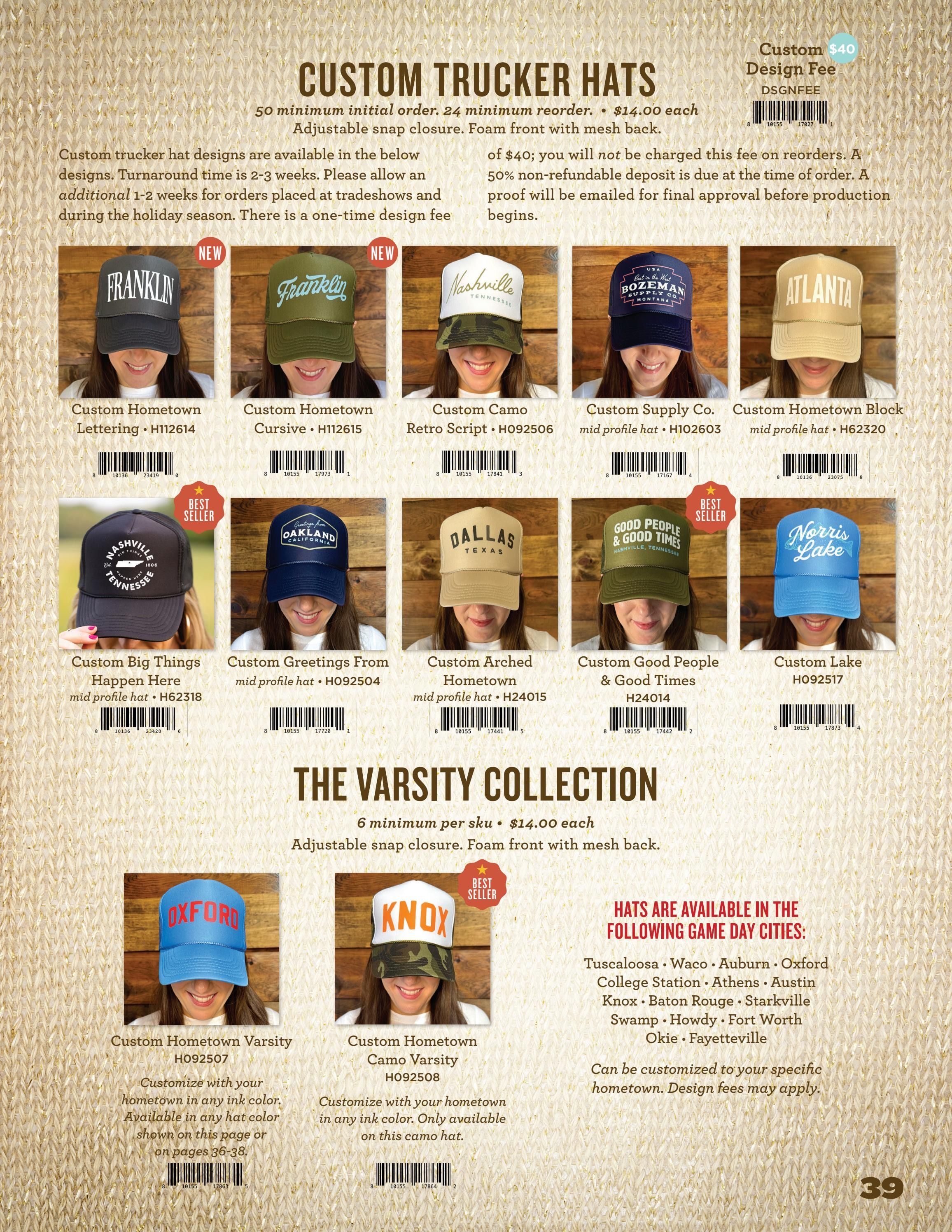 Southern Fried Design Barn Fall Collegiate Gifts Catalog Weekly Ad January 1 - December 31, 2026