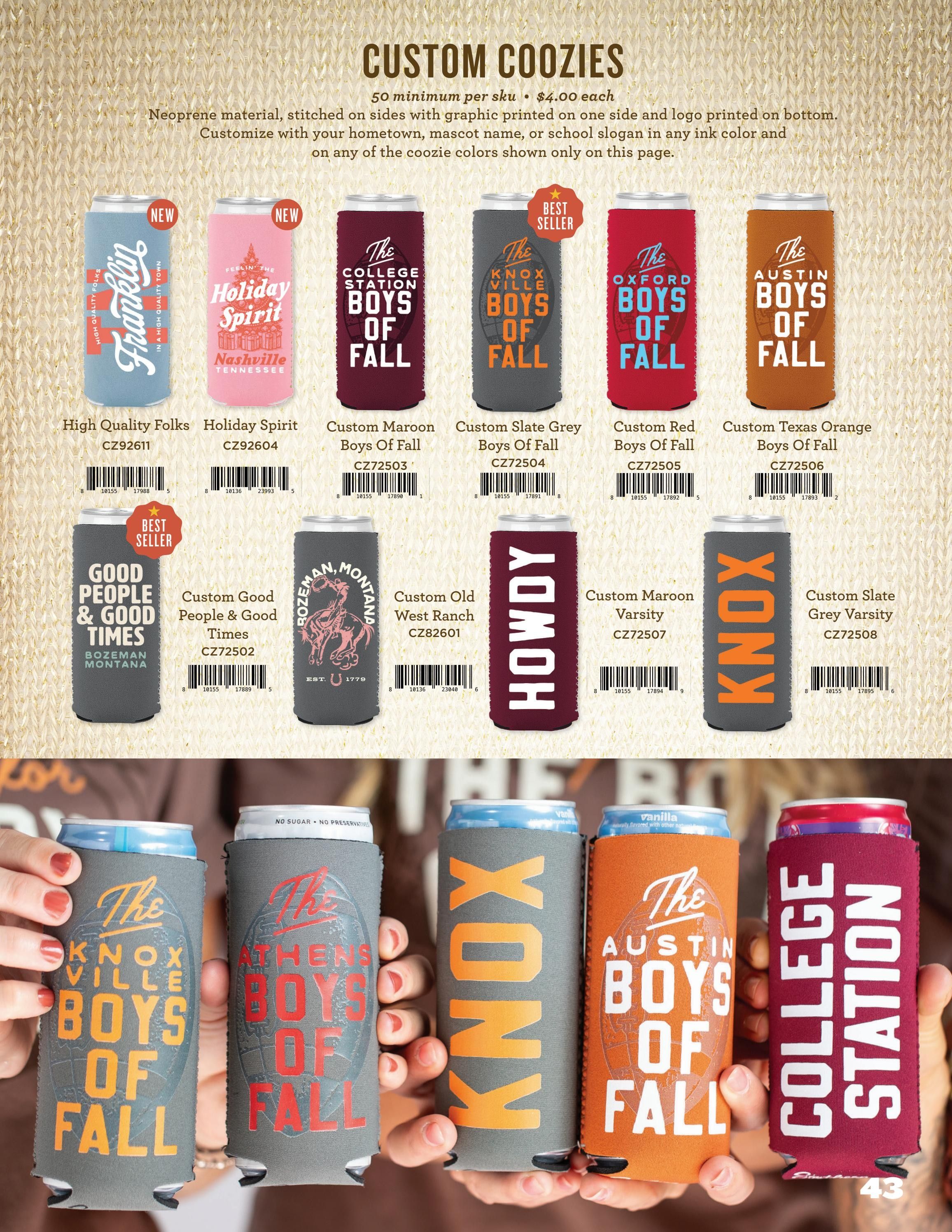 Southern Fried Design Barn Fall Collegiate Gifts Catalog Weekly Ad January 1 - December 31, 2026