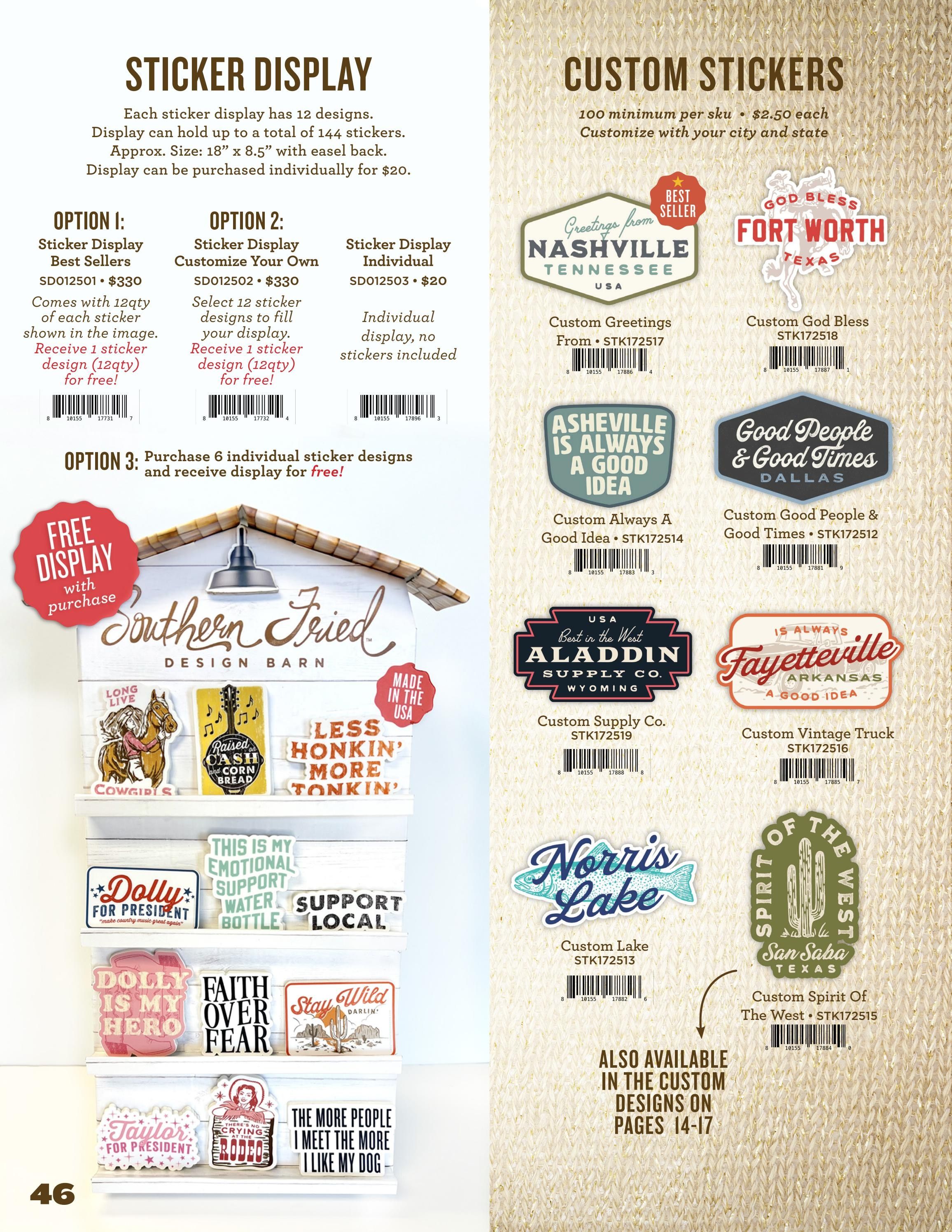 Southern Fried Design Barn Fall Collegiate Gifts Catalog Weekly Ad January 1 - December 31, 2026
