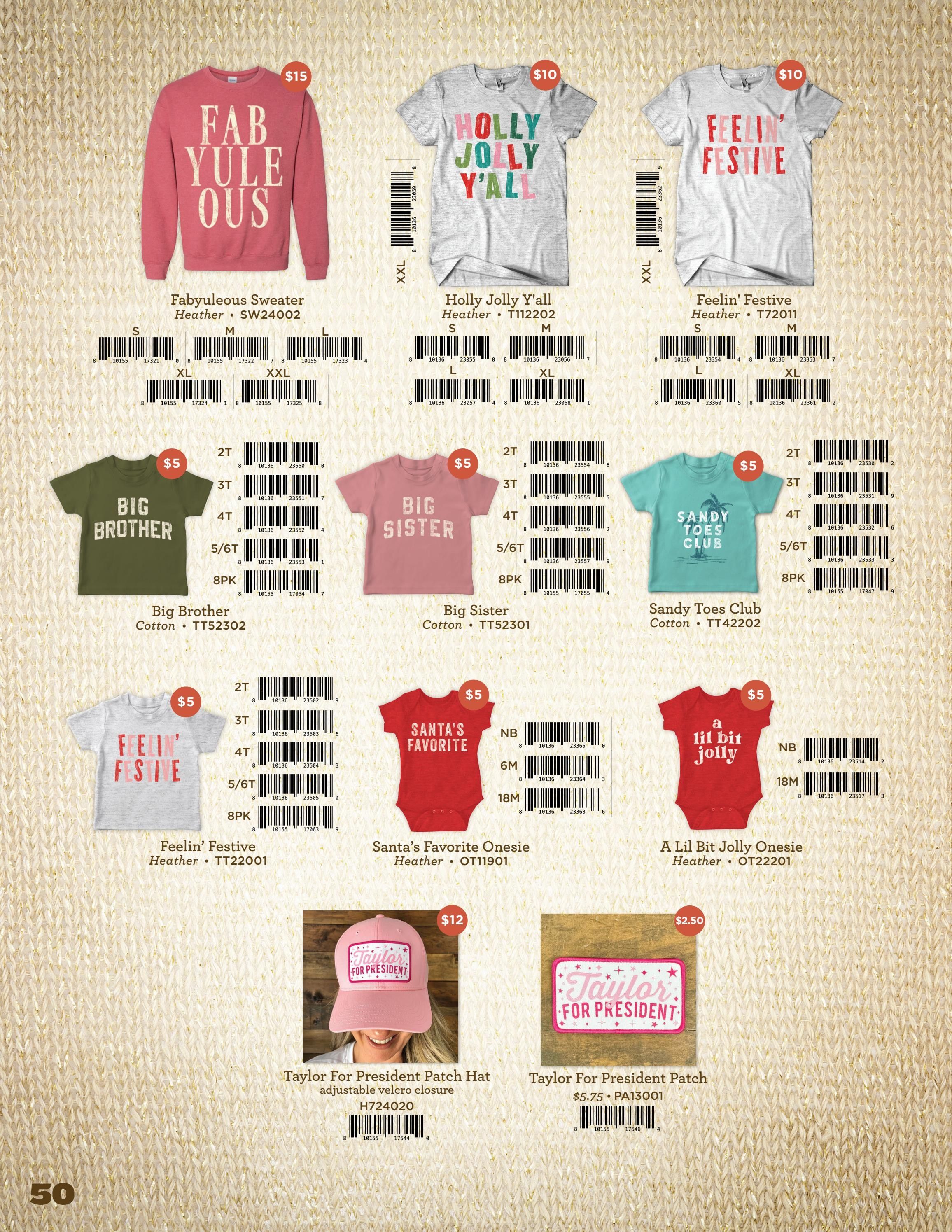 Southern Fried Design Barn Fall Collegiate Gifts Catalog Weekly Ad January 1 - December 31, 2026