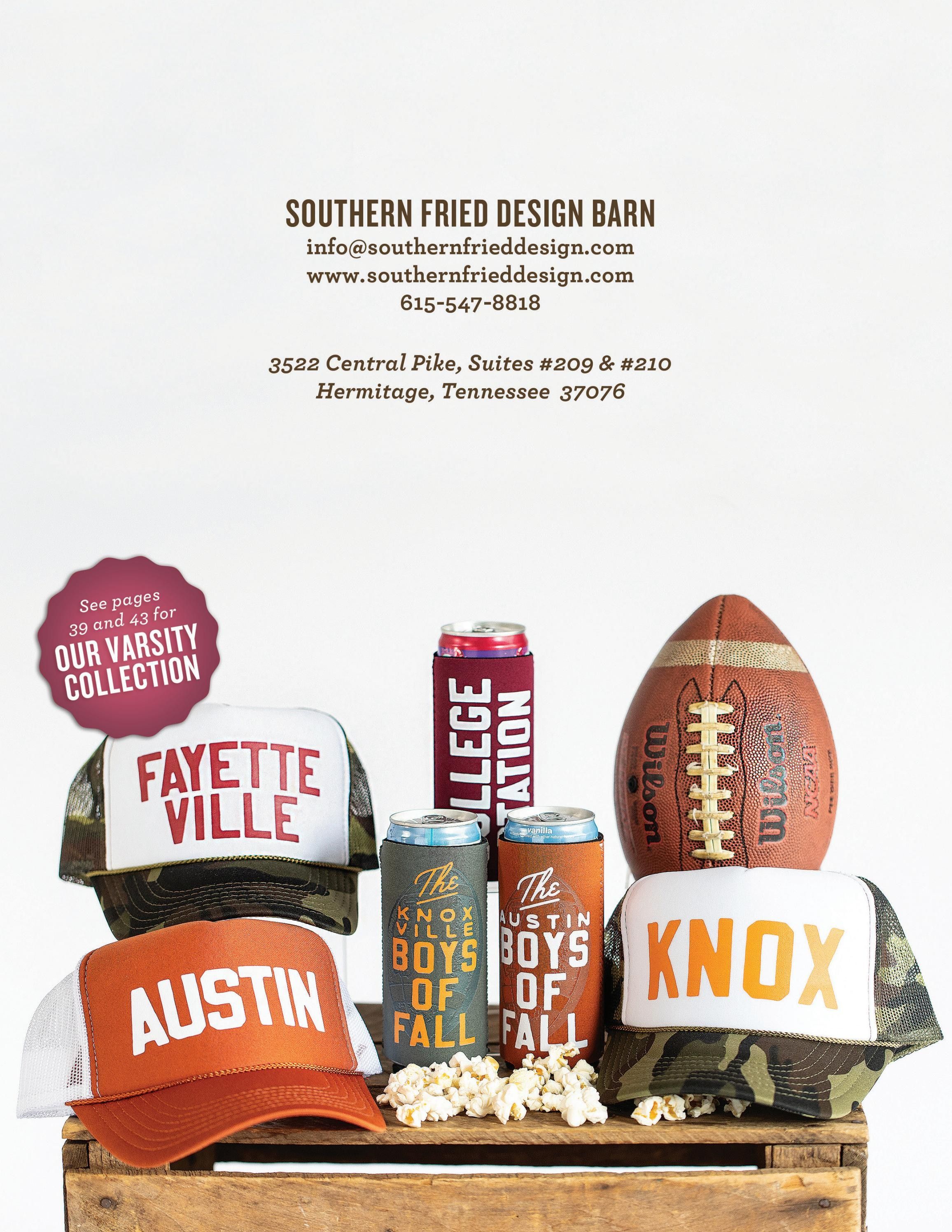 Southern Fried Design Barn Fall Collegiate Gifts Catalog Weekly Ad January 1 - December 31, 2026