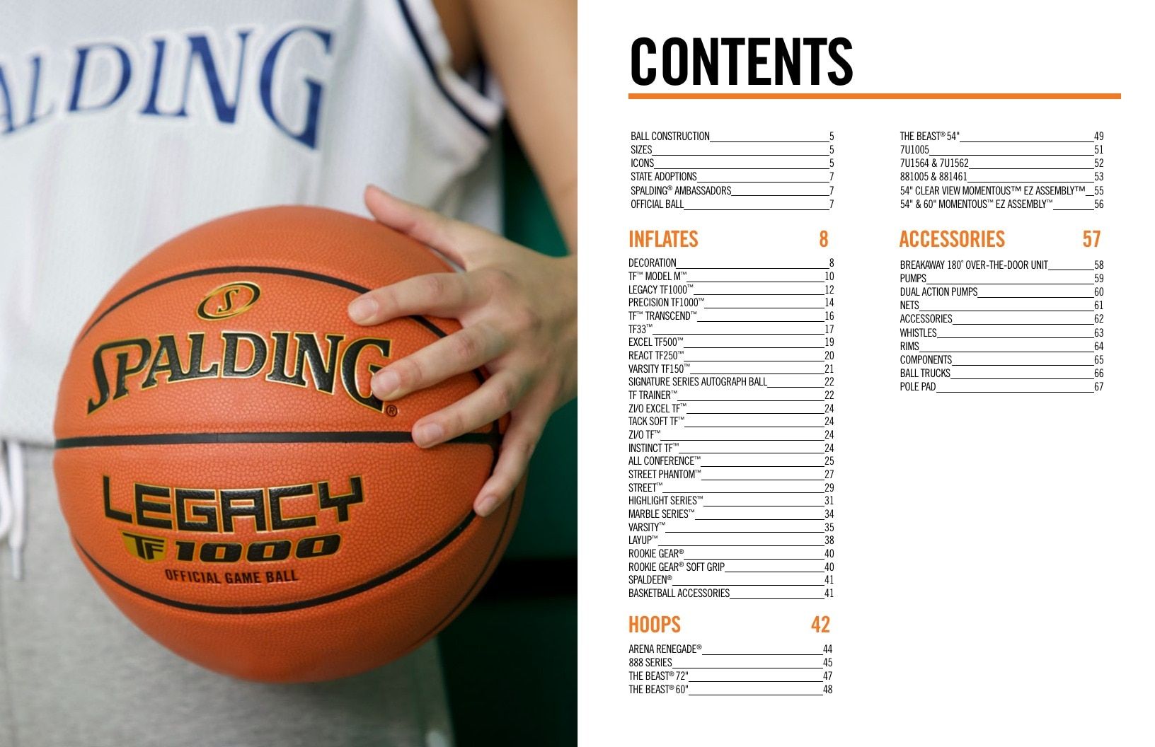 Spalding Sports Equipment Catalog Weekly Ad January 1 - December 31, 2026